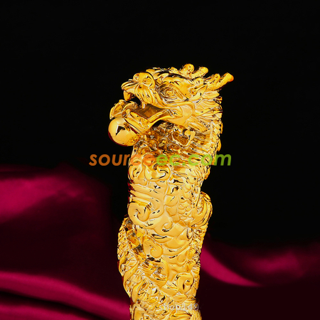 Customization Dragon Resin Crystal Trophy Corporate Gifts