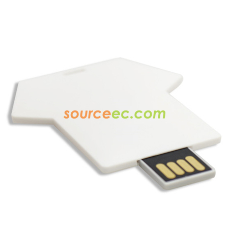 Customization T-Shirt Shaped Card USB Flash Drive Corporate Gifts