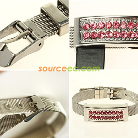 Customization Bangle Bracelet Design Metal USB Flash Memory Corporate Gifts