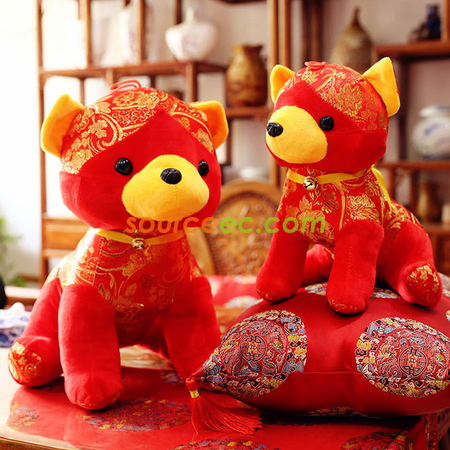 Customization Luck Dog Doll Corporate Gifts