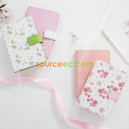 Customization Sakura PU Handbook Giftset Corporate Gifts