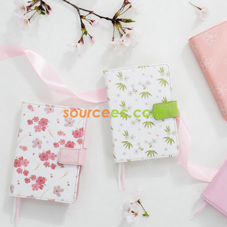 Customization Sakura PU Handbook Giftset Corporate Gifts