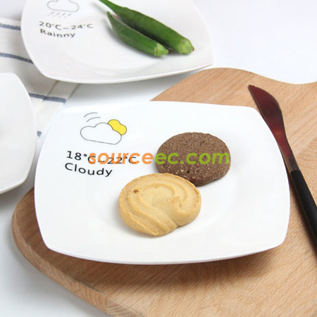 Customization Dessert Plate Corporate Gifts