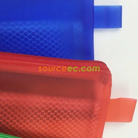Customization Zippered Mesh Pouch Corporate Gifts