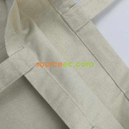 Customization Cotton Tote Bag With Zippered Pouch Corporate Gifts