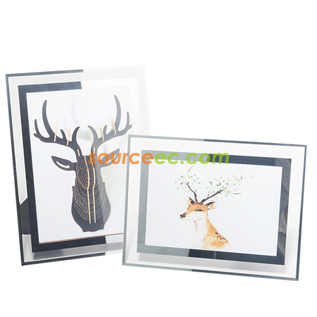 Crystal Glass Photo Frame
