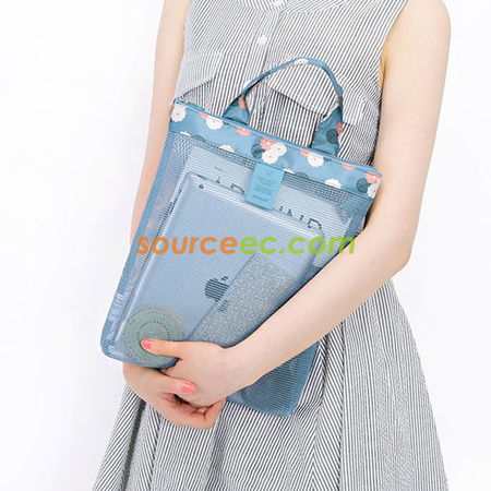 Customization Coating Mesh Handy Pouch Corporate Gifts