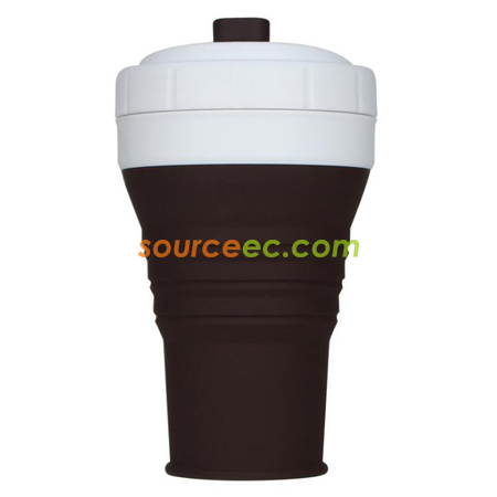 Customization 450ML Silicone Collapsible Coffee Cup Corporate Gifts
