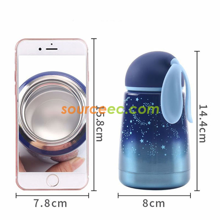 Customization 300ML Miniature Lop Mini Thermal Mug Corporate Gifts