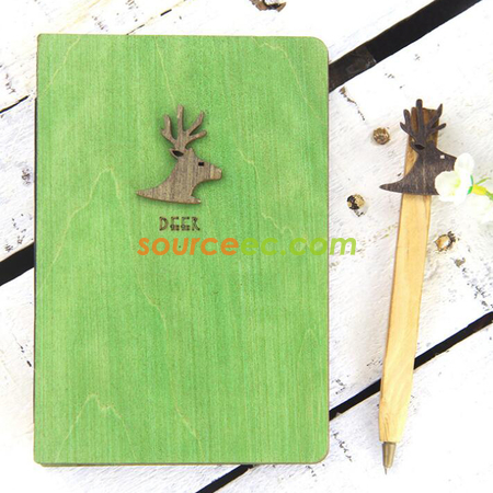 Customization Wooden Notebook Corporate Gifts