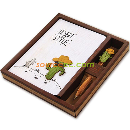 Customization Wooden Notebook Corporate Gifts