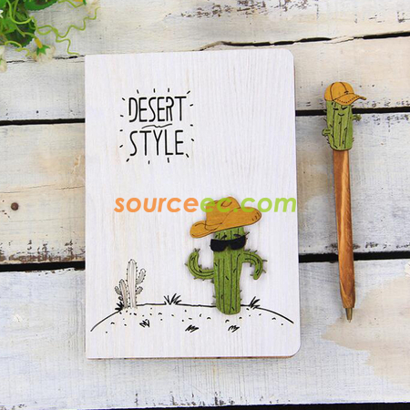 Customization Wooden Notebook Corporate Gifts