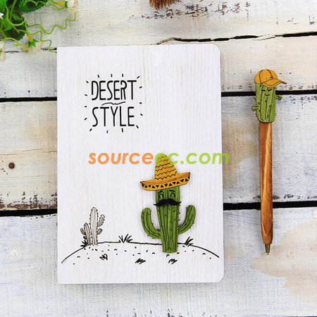Customization Wooden Notebook Corporate Gifts
