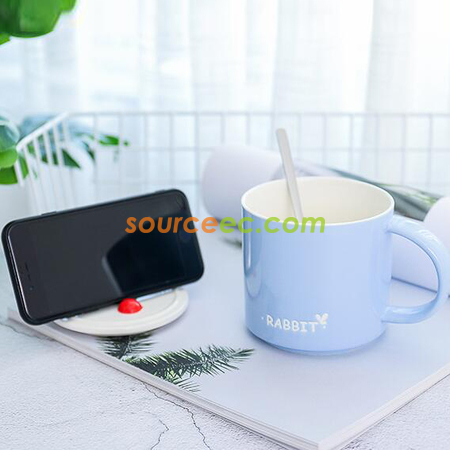 Customization Mobile Phone Holder Ceramic Cup Corporate Gifts