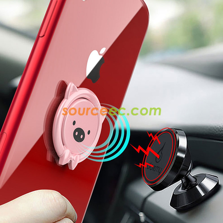 Customization Piggy Finger Grip Stand Holder Corporate Gifts