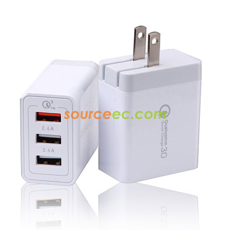 Customization Two-USB Travel Adapter Corporate Gifts