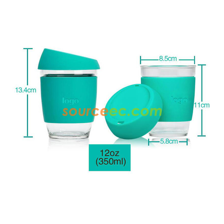 Customization Glass Coffee Cup Corporate Gifts