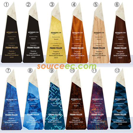 Customization Marble Crystal Trophy Corporate Gifts