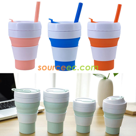 Customization Silicone Collapsible Coffee Cup Corporate Gifts