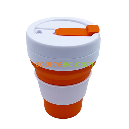 Customization Silicone Collapsible Coffee Cup Corporate Gifts