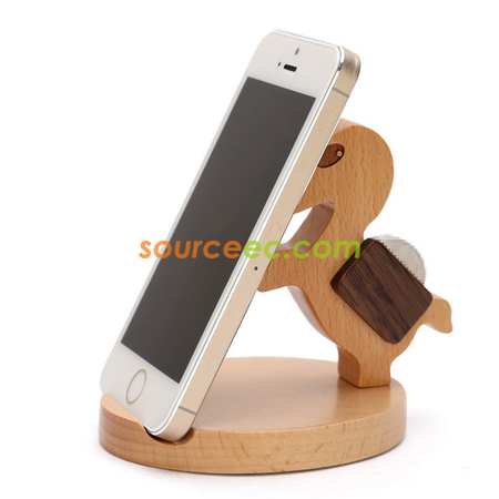 Customization Horse-shaped Wooden Phone Holder Corporate Gifts
