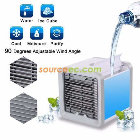Customization Mini Cooling Fan with LED Light Corporate Gifts