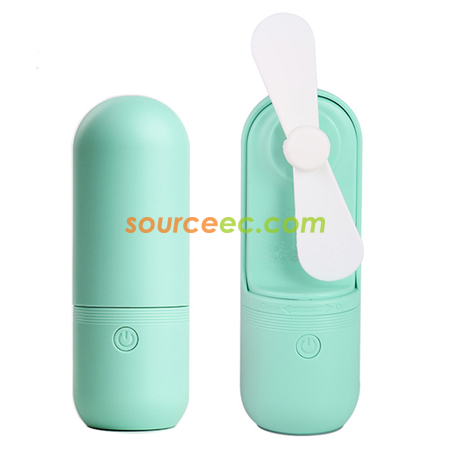 Customization USB Pill-shape Mini Fan Corporate Gifts