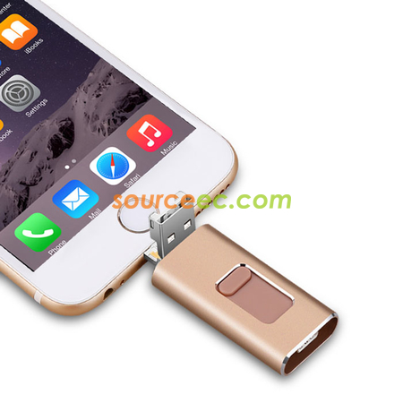 Customization 4 in 1 OTG USB Flash Drive Corporate Gifts