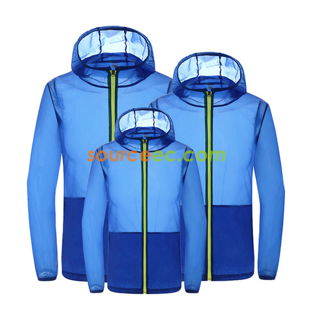 Customization Ultrathin Breathable Windbreaker Coat Corporate Gifts