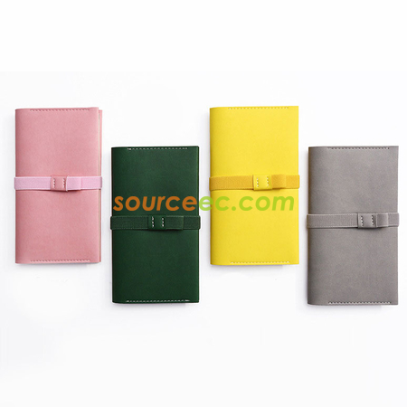 Customization Portable PU Notebook Corporate Gifts