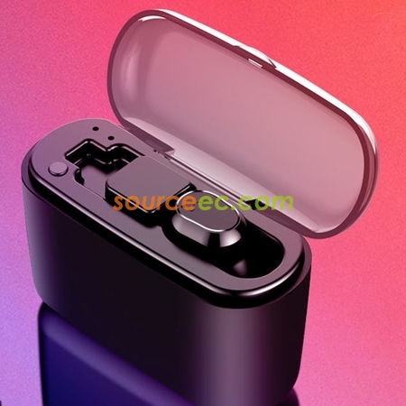 Customization Portable Earphone with Portable Charging (2200mAh) Corporate Gifts