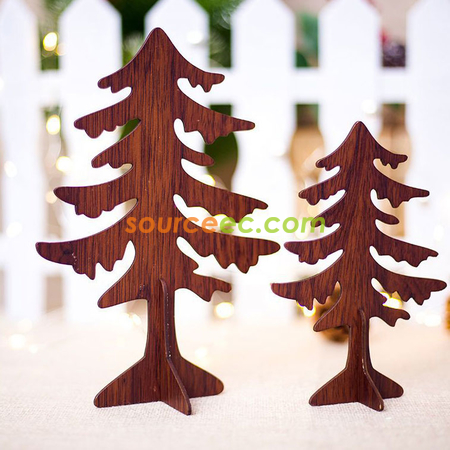 Customization Decorative Wooden Christmas Tree Corporate Gifts