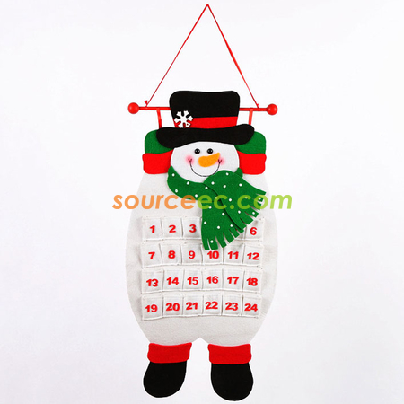 Customization Christmas Countdown Wall Calendar Corporate Gifts