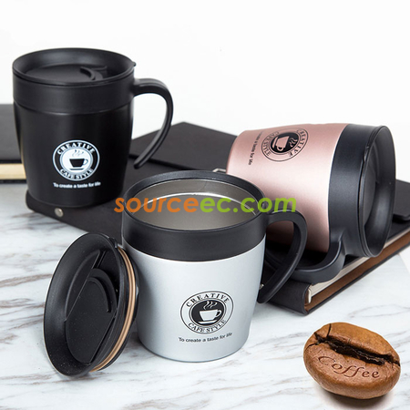 Customization 330ML Stainless Steel Mug with Handle Corporate Gifts