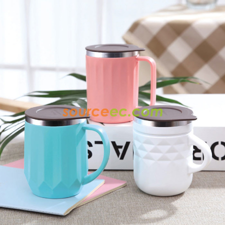 Customization 400ML Stainless Steel Mug with Handle Corporate Gifts
