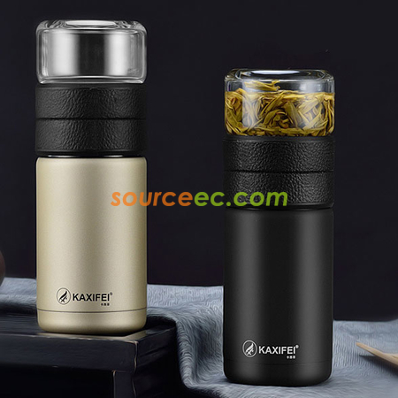 Customization 600ML Portable Thermal Mug with Infuser Corporate Gifts