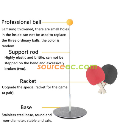 Customization Table Tennis Self Training Device Corporate Gifts