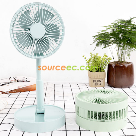 Customization Retractable Folding Charging Fan Corporate Gifts