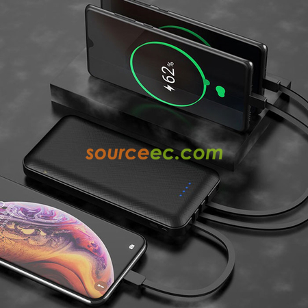 Customization 10000mAh Power Bank with In-Built Type C / Micro / Lightning Corporate Gifts