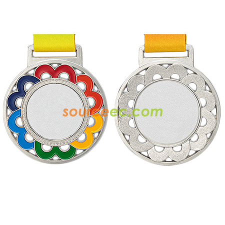 Customization Colorful Blossom Medal Corporate Gifts
