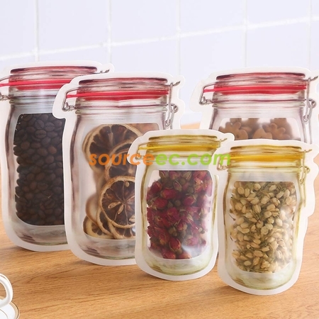 Customization Reusable Mason Jar Bags Corporate Gifts