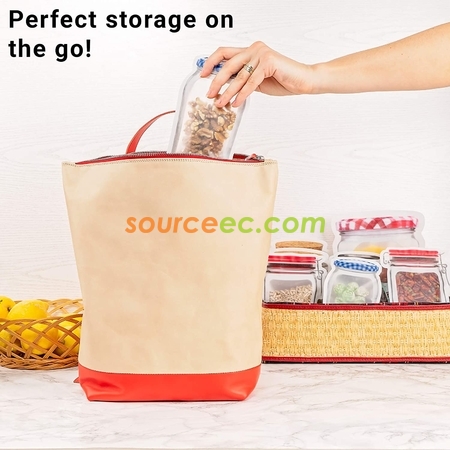 Customization Reusable Mason Jar Bags Corporate Gifts
