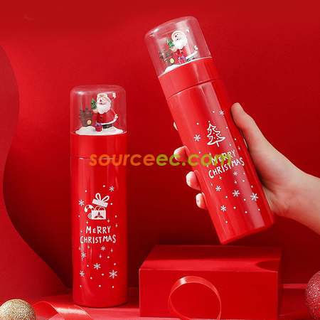 Customization 380ML Christmas Thermal Mug Corporate Gifts