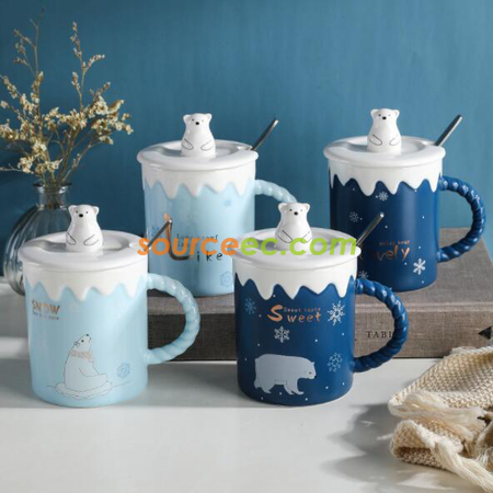 Christmas ceramic cup