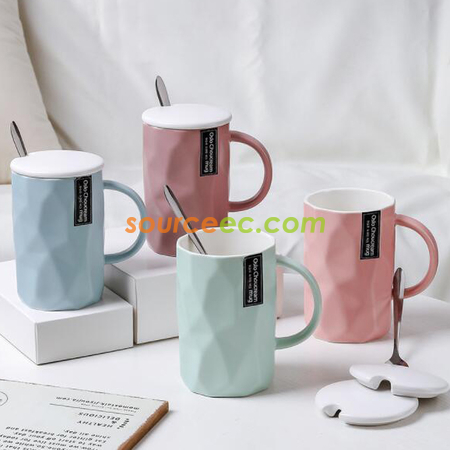 Water chestnut ceramic cup