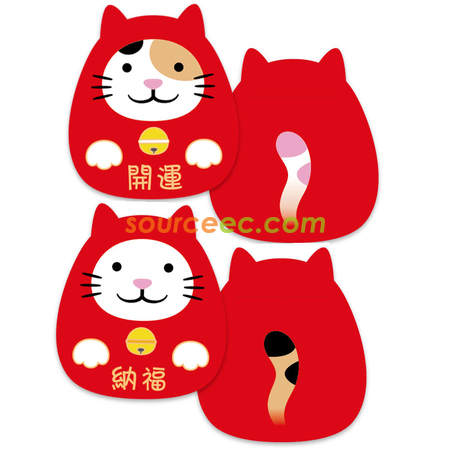 Customization Lucky Cat Red Packet Corporate Gifts