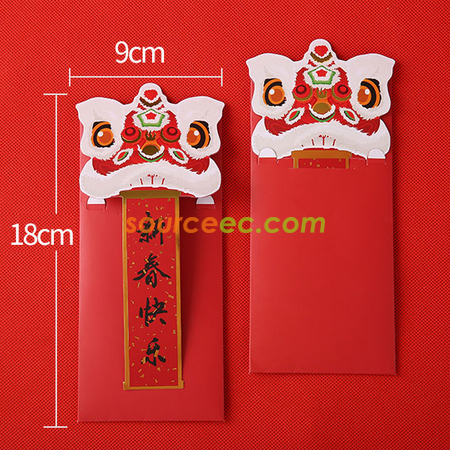 Customization Lion Red Packet Corporate Gifts