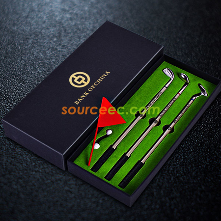 Customization Metal Pen Golf Set Corporate Gifts