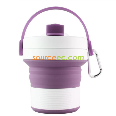 Customization 450ML Silicone Collapsible Coffee Cup Corporate Gifts