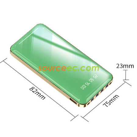 Customization 10000mAh Power Bank with In-Built Type C / Micro / Lightning Corporate Gifts